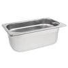 Vogue Stainless Steel 1/4 Gastronorm Pan 100mm K819