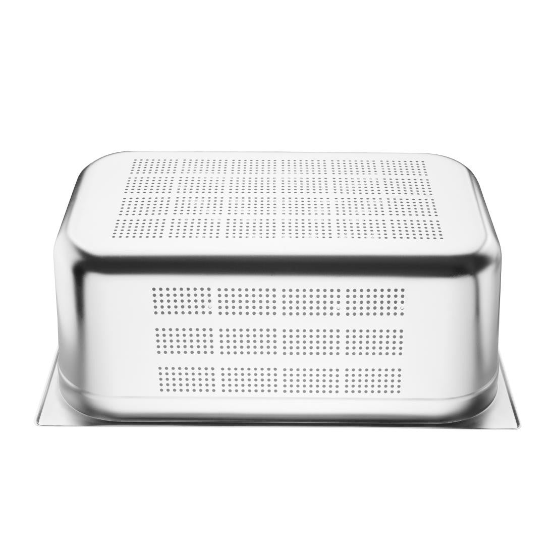 Vogue Stainless Steel Perforated 1/1 Gastronorm Tray 200mm K843