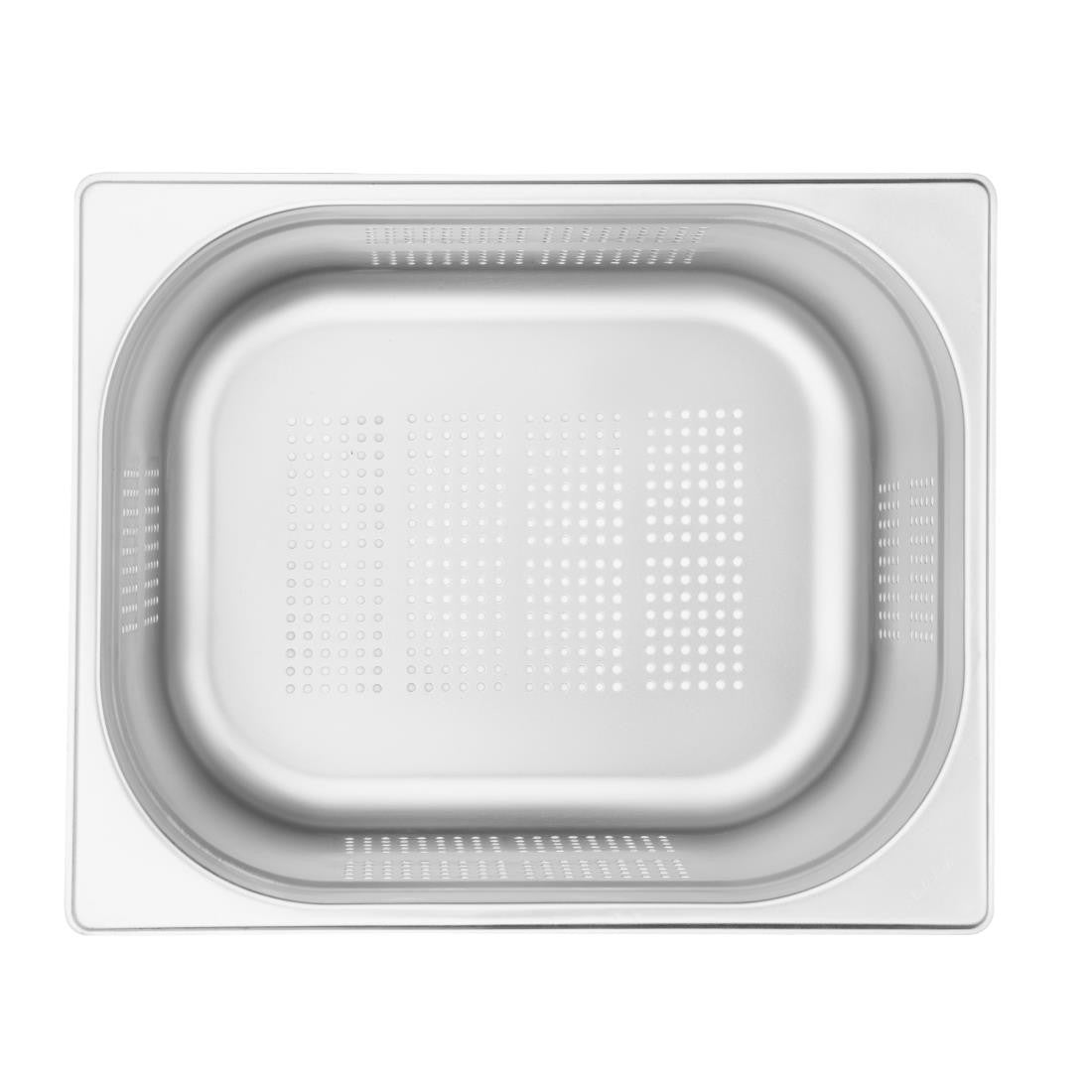Vogue Stainless Steel Perforated 1/2 Gastronorm Tray 150mm K846