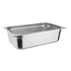 Vogue Stainless Steel 1/1 Gastronorm Pan 150mm K924