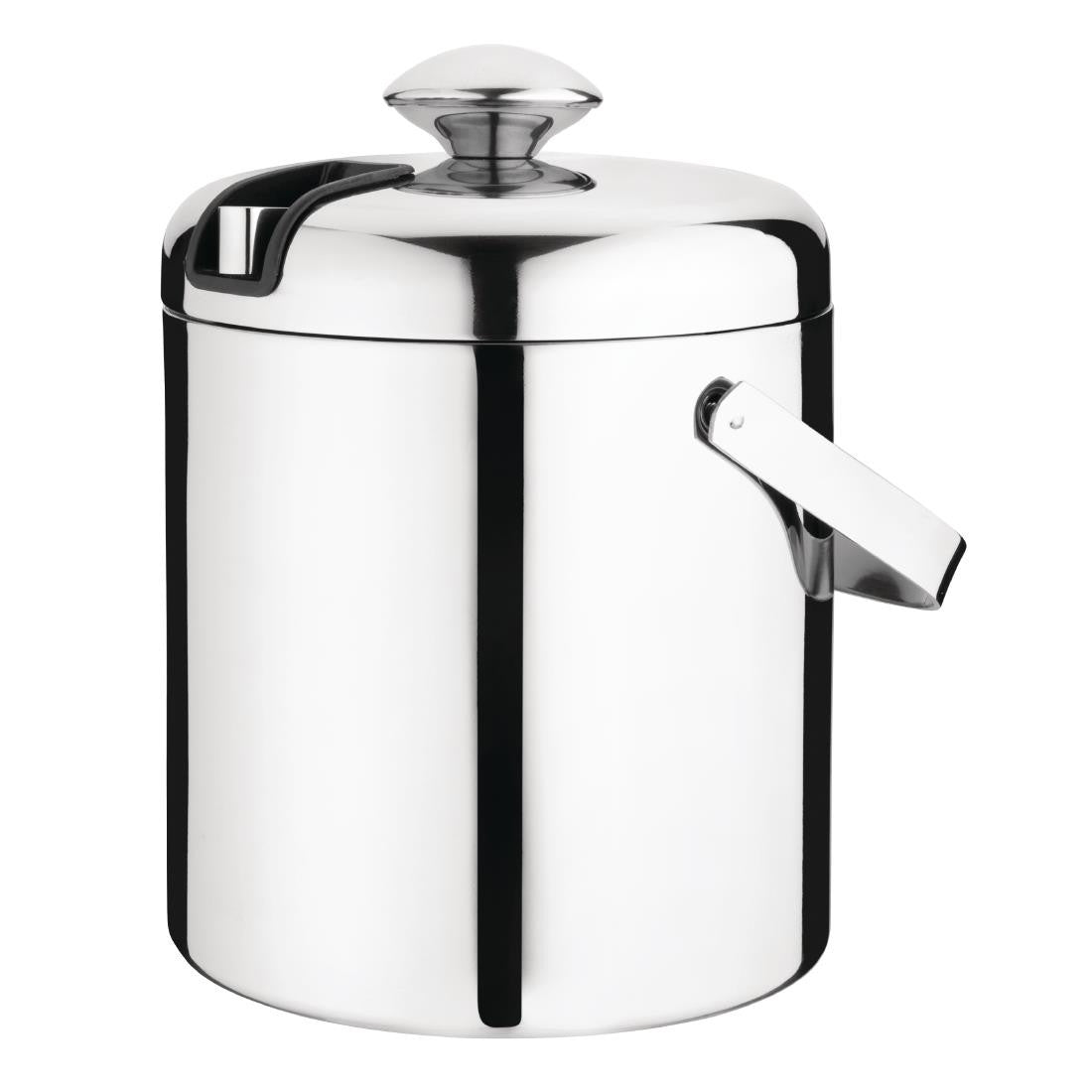 Olympia Ice Bucket with Lid and Tongs 1.23Ltr L279