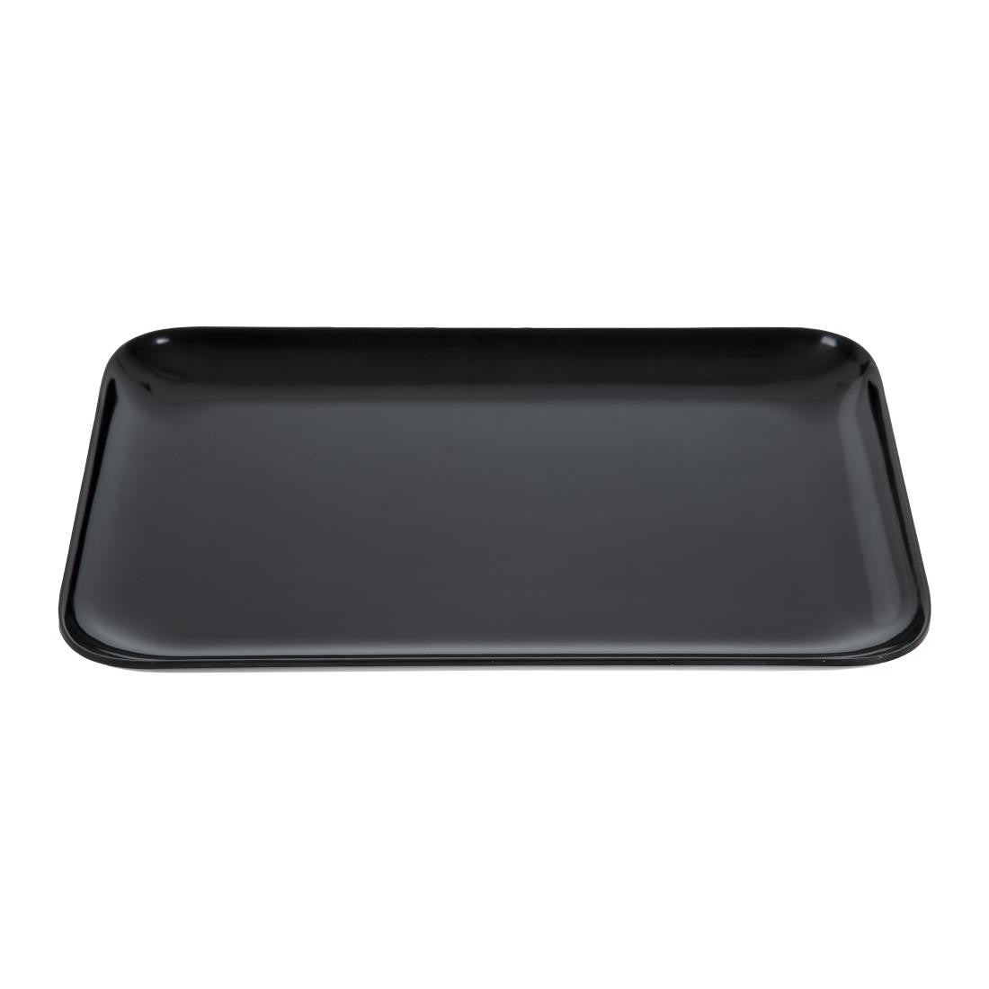 Dalebrook Melamine Small Rectangular Platter Black 240mm L289