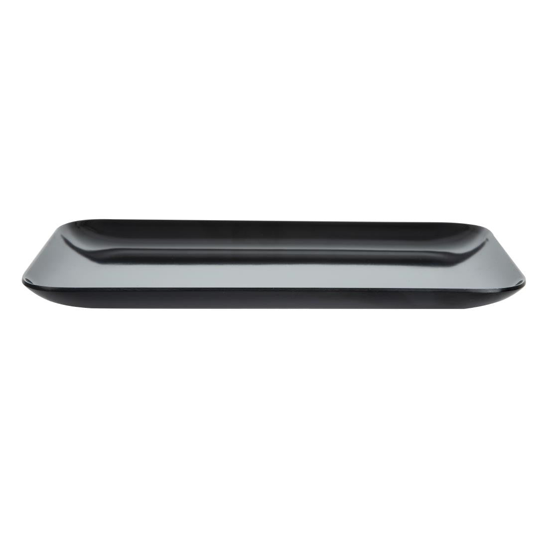 Dalebrook Melamine Small Rectangular Platter Black 240mm L289