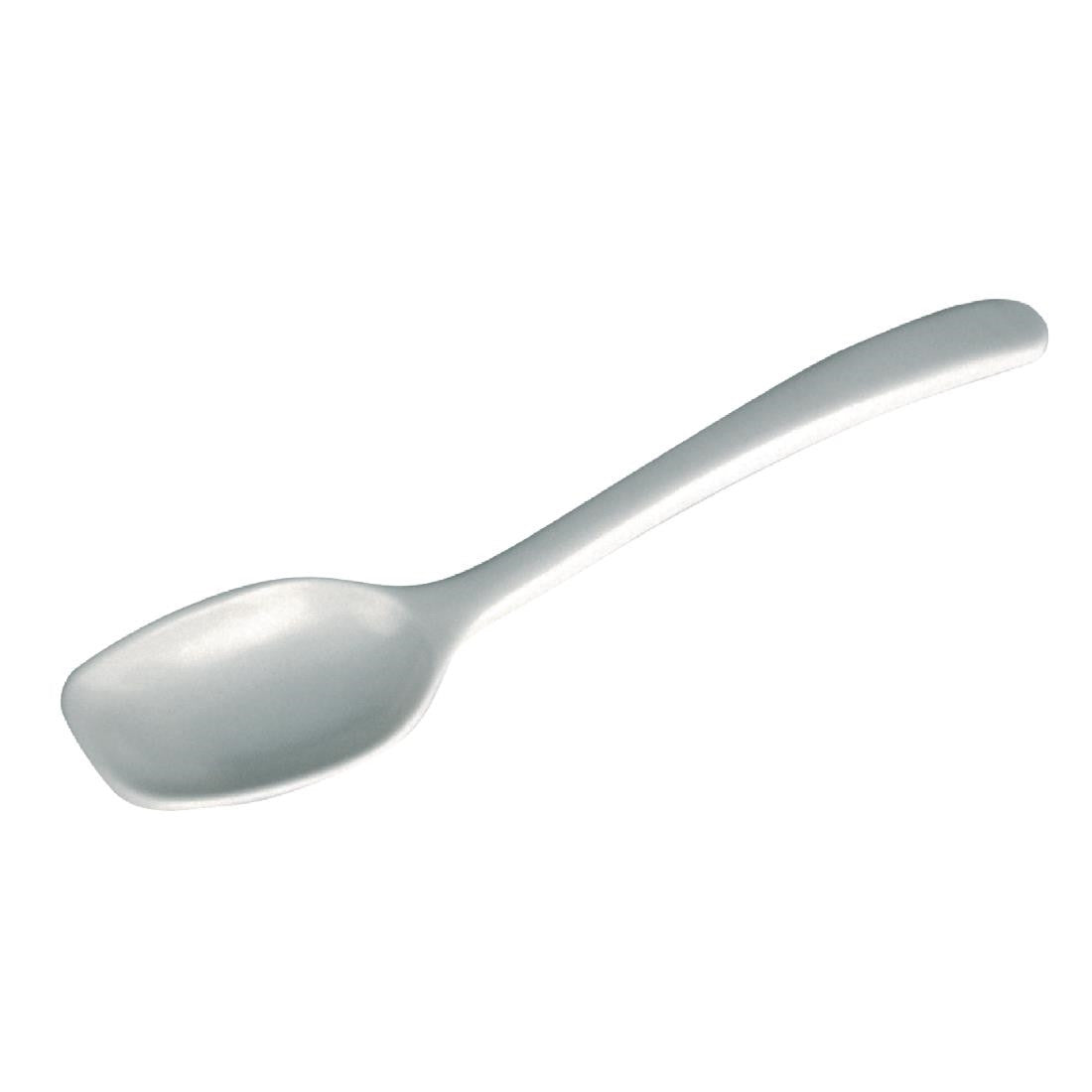 White Serving Spoon L292