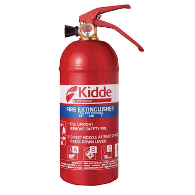 Kidde Multi Purpose Fire Extinguisher (A,B, C and electrical fires) L445