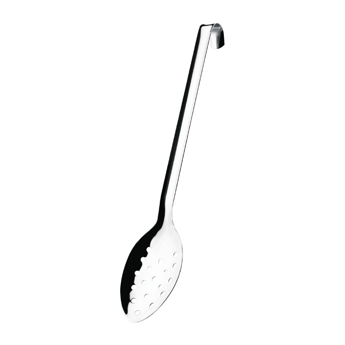 Vogue Perforated Spoon with Hook 14" L671