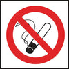 Square No Smoking Symbol Sign L964