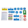 Vogue Bumper Catering Hygiene Sign Pack L968