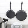 Vogue Round Cast Iron Skillet Pan 203mm M654
