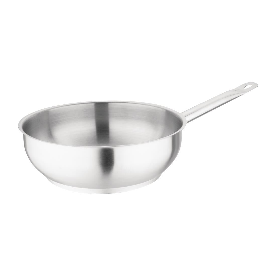 Vogue Stainless Steel Sauté Pan 240mm M923