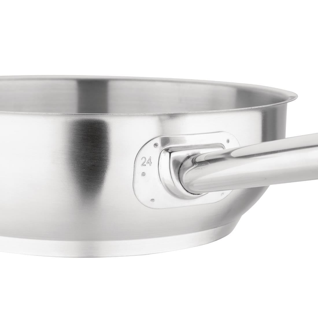 Vogue Stainless Steel Sauté Pan 240mm M923