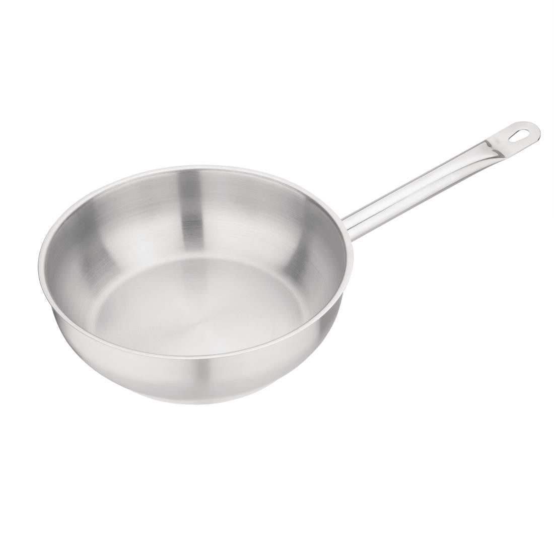 Vogue Stainless Steel Sauté Pan 240mm M923