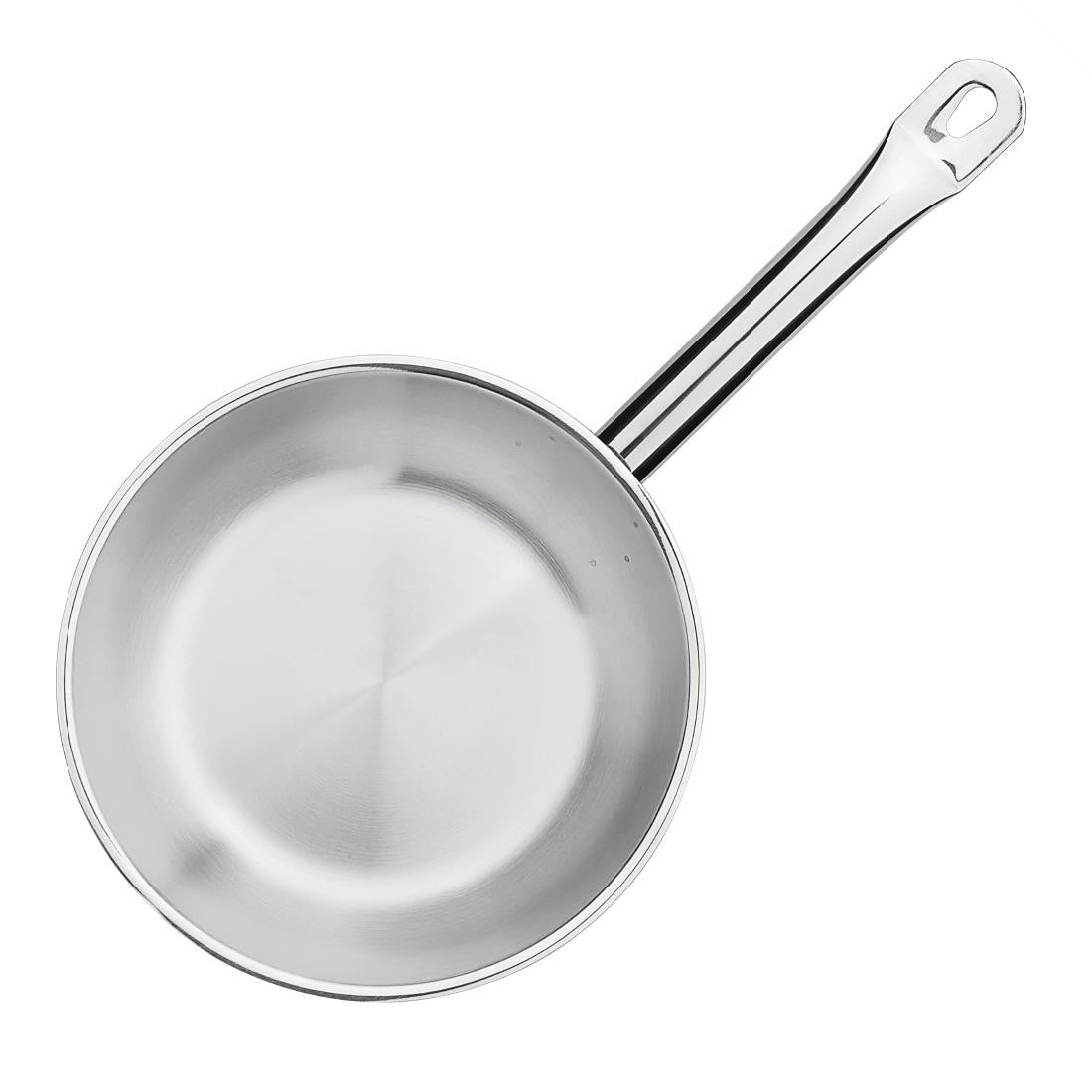 Vogue Stainless Steel Induction Frying Pan 200mm M924