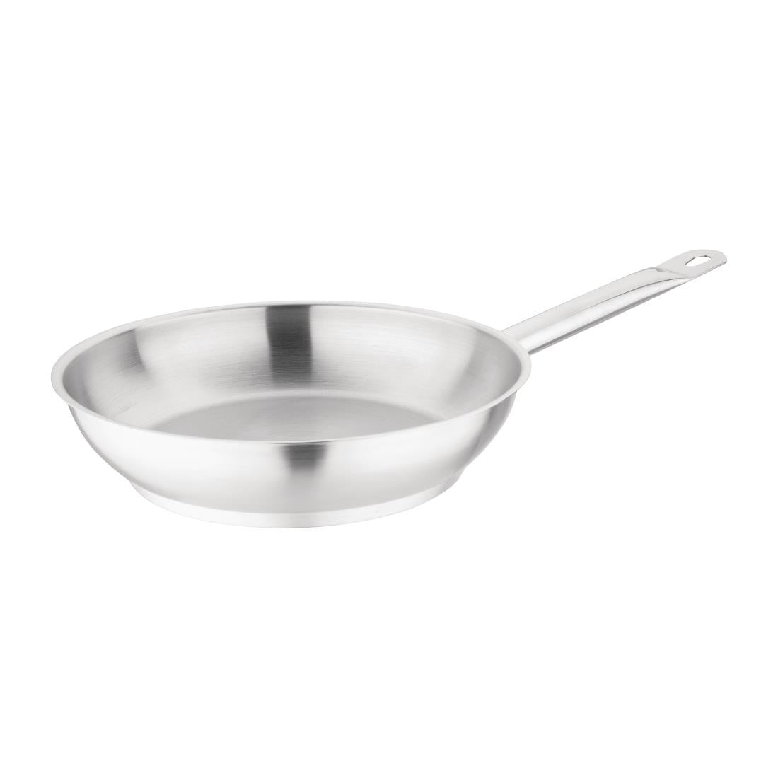 Vogue Stainless Steel Induction Frying Pan 240mm M925
