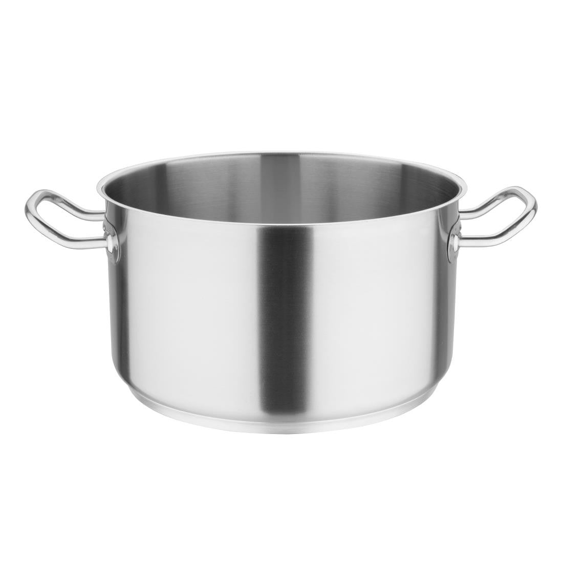 Vogue Stainless Steel Stew Pan 9.5Ltr M941