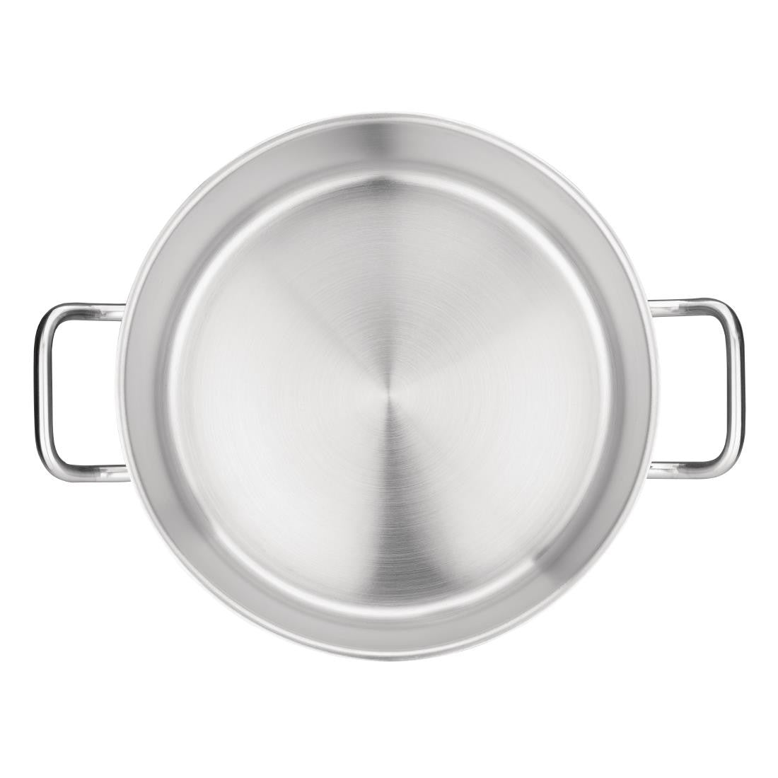 Vogue Stainless Steel Stew Pan 12.5Ltr M942