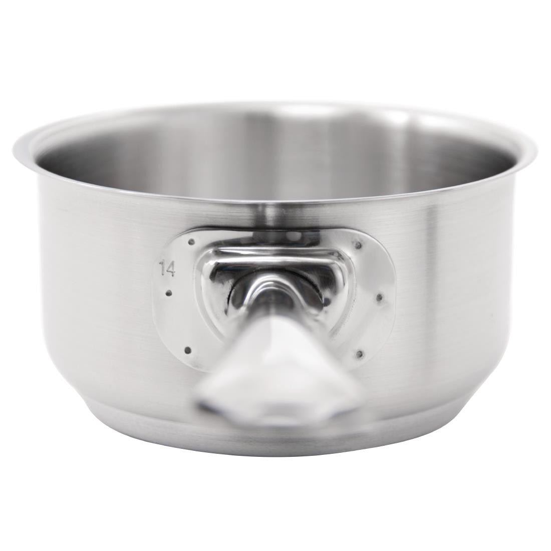 Vogue Stainless Steel Saucepan 8Ltr M946
