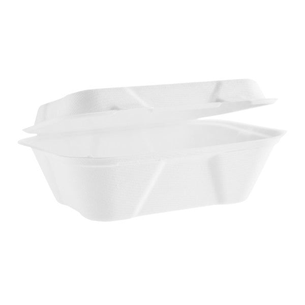 Vegware Bagasse Clamshells Heavyweight 7x5in HW-B001 500 Pack