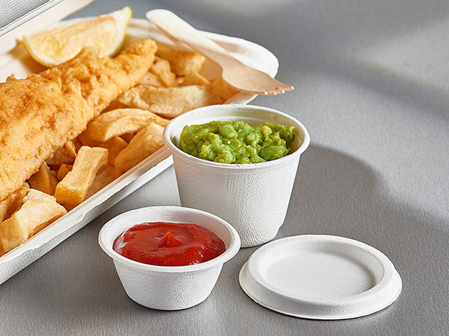 2oz Bagasse Portion Pots