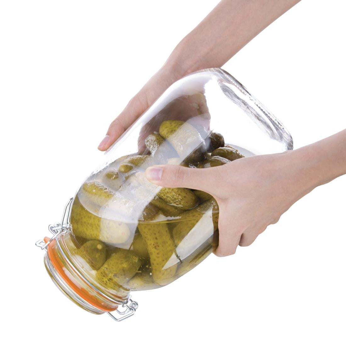 Vogue Clip Top Preserve Jar 3000ml P495