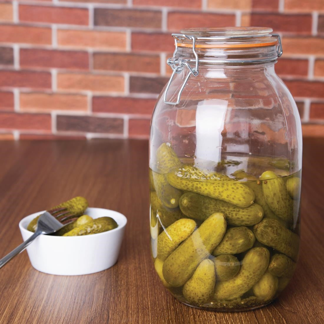 Vogue Clip Top Preserve Jar 3000ml P495