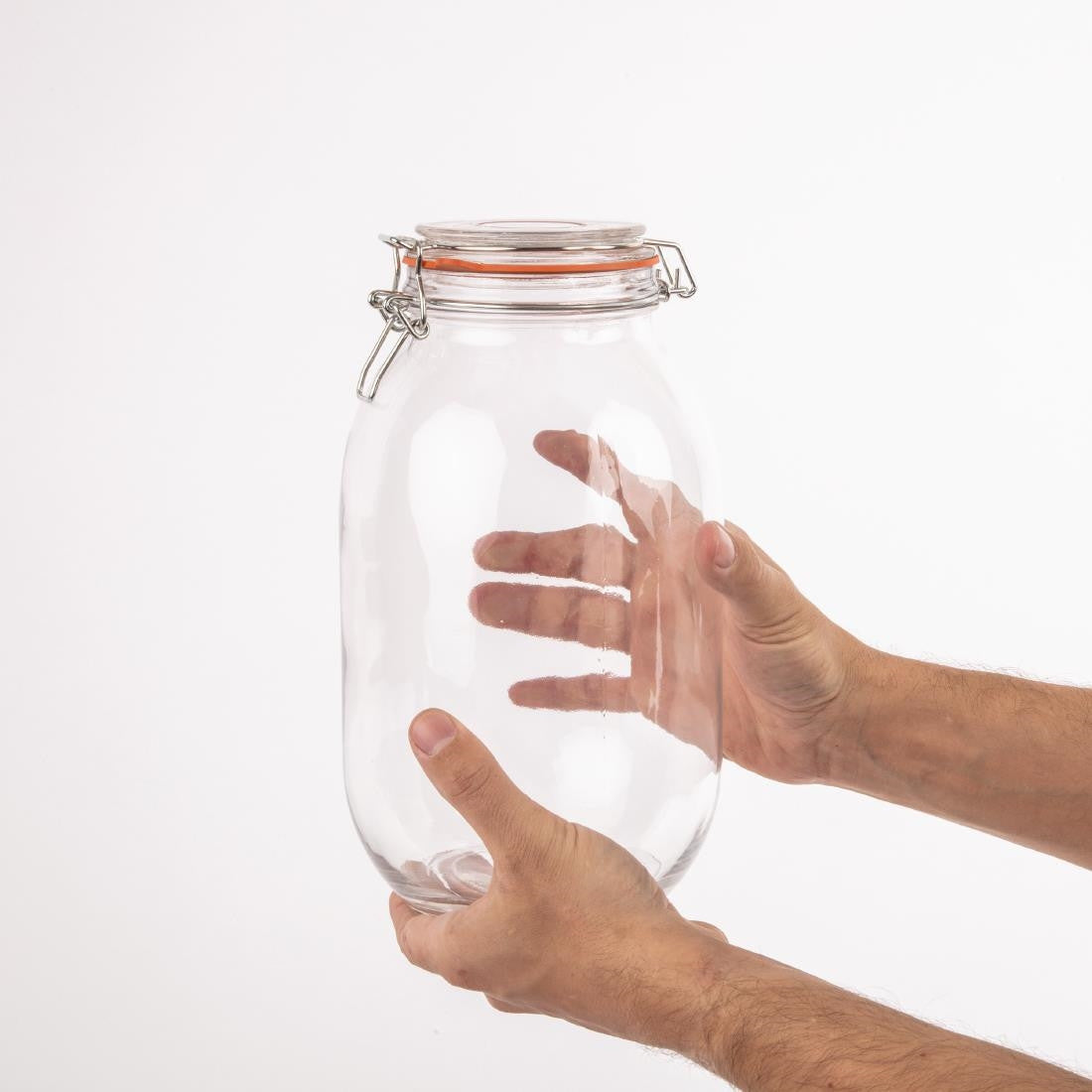 Vogue Clip Top Preserve Jar 3000ml P495