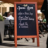 Securit Duplo Pavement Board 1350 x 700mm Mahogany P514