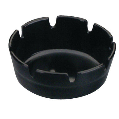 Olympia Black Melamine Ashtray P842