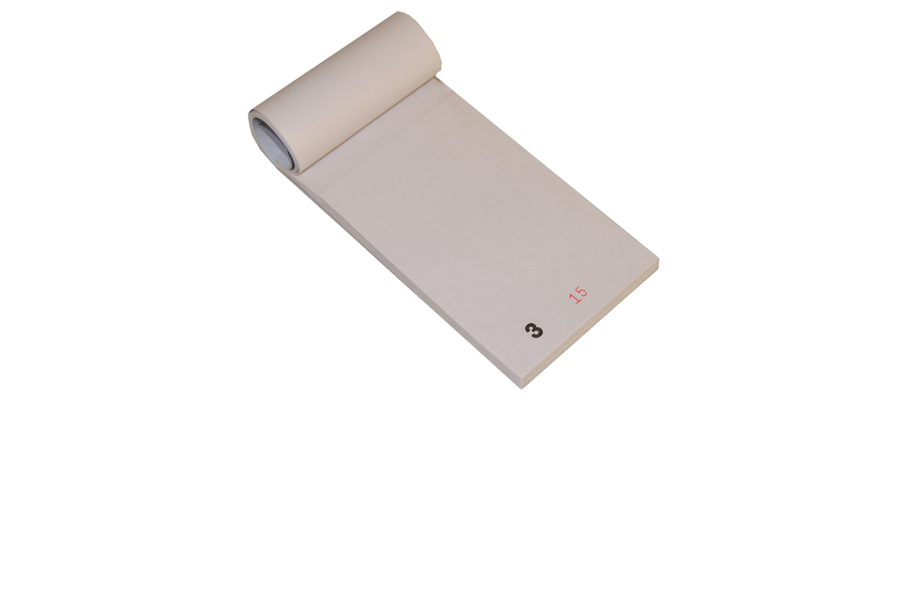 Side shot of Order Pad Plain Single Ply