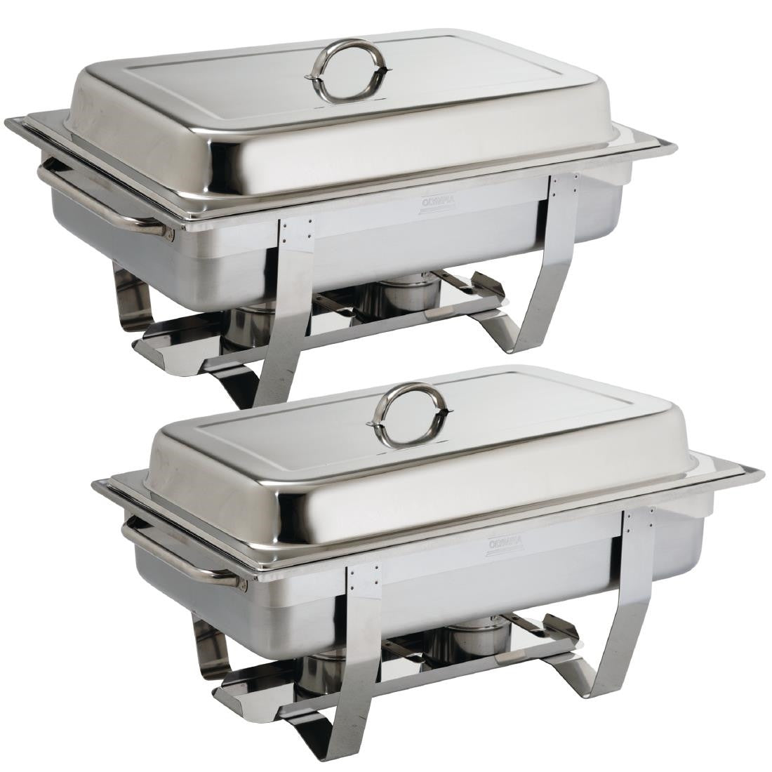 Olympia Milan Chafing Set 1/1 GN (Pack of 2) S300