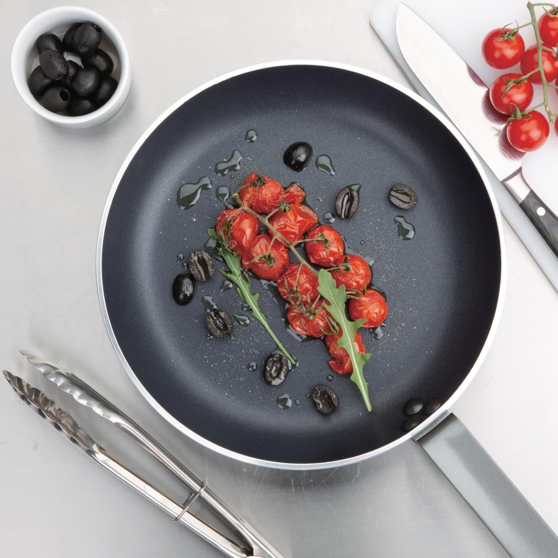 Vogue Non Stick Teflon Aluminium Frying Pan 280mm S344