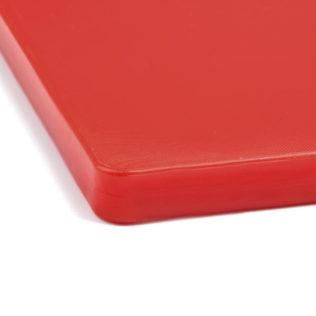 Hygiplas Thick Low Density Chopping Board Set with Rack (Pack of 6) S678