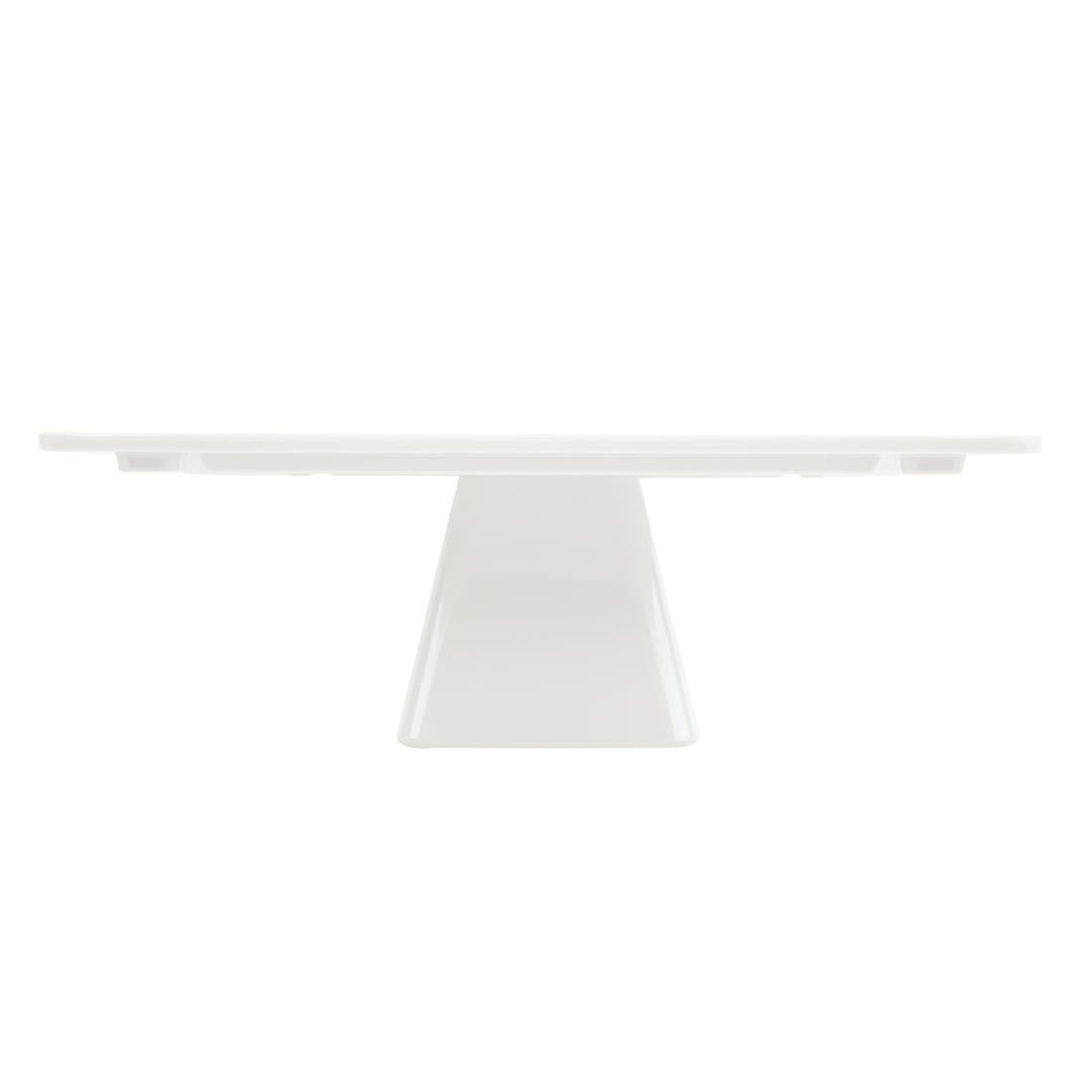 Olympia Kristallon Melamine Cake Stand Square 300mm SA183