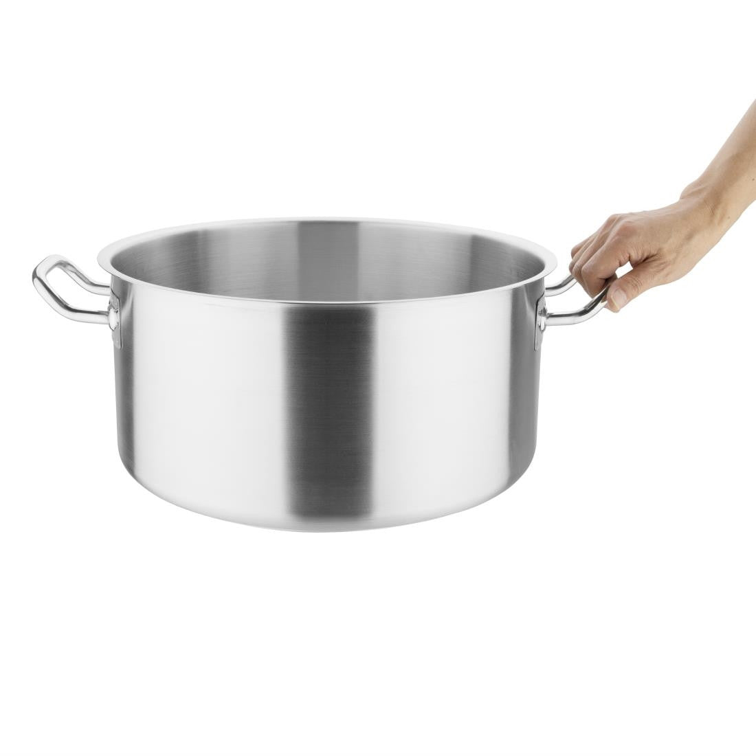Vogue Stainless Steel Stew Pan 18.5Ltr T088