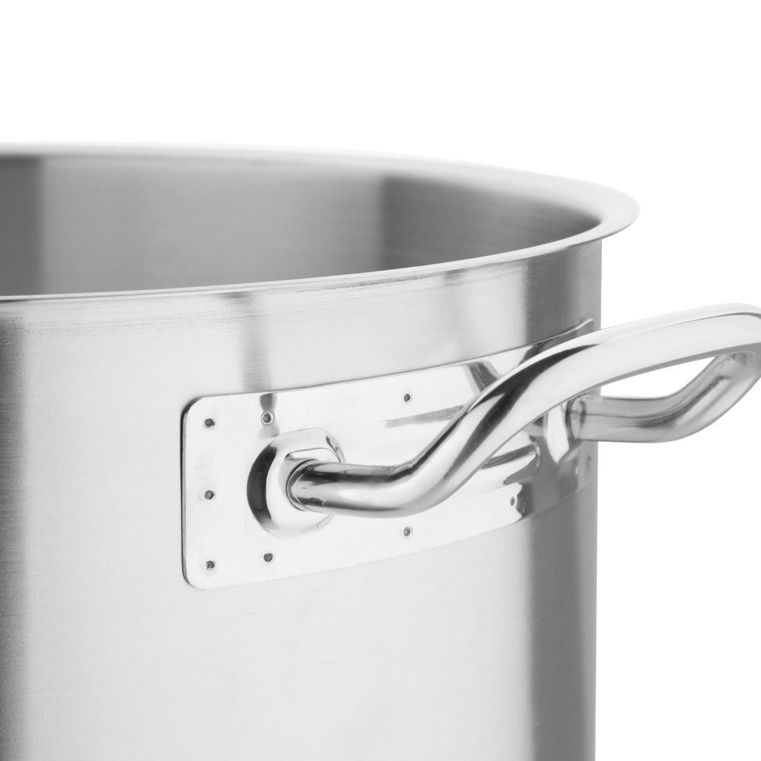 Vogue Stainless Steel Stew Pan 18.5Ltr T088