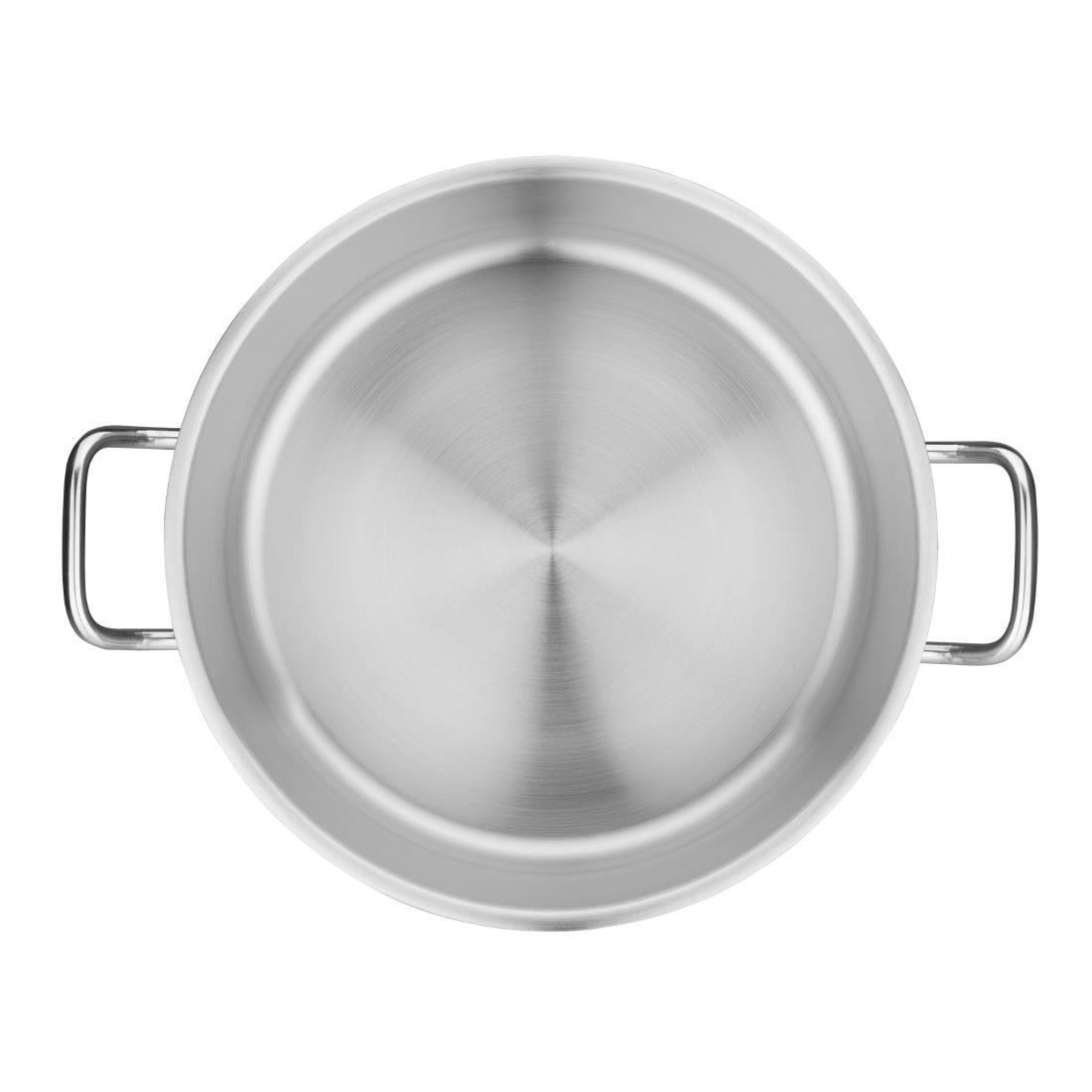 Vogue Stainless Steel Stew Pan 18.5Ltr T088