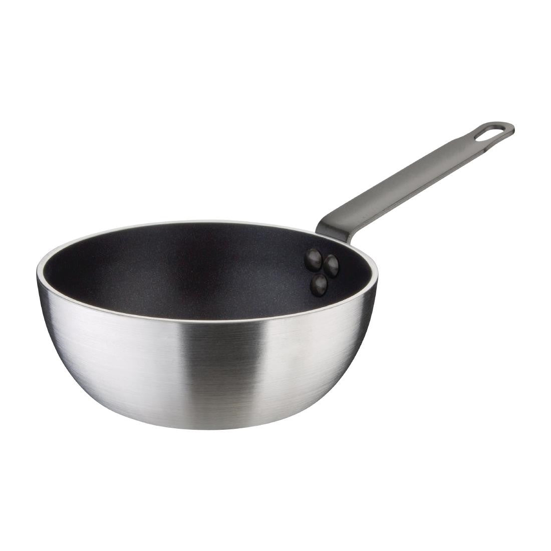Vogue Non Stick Aluminium Flared Sauté Pan 200mm T298