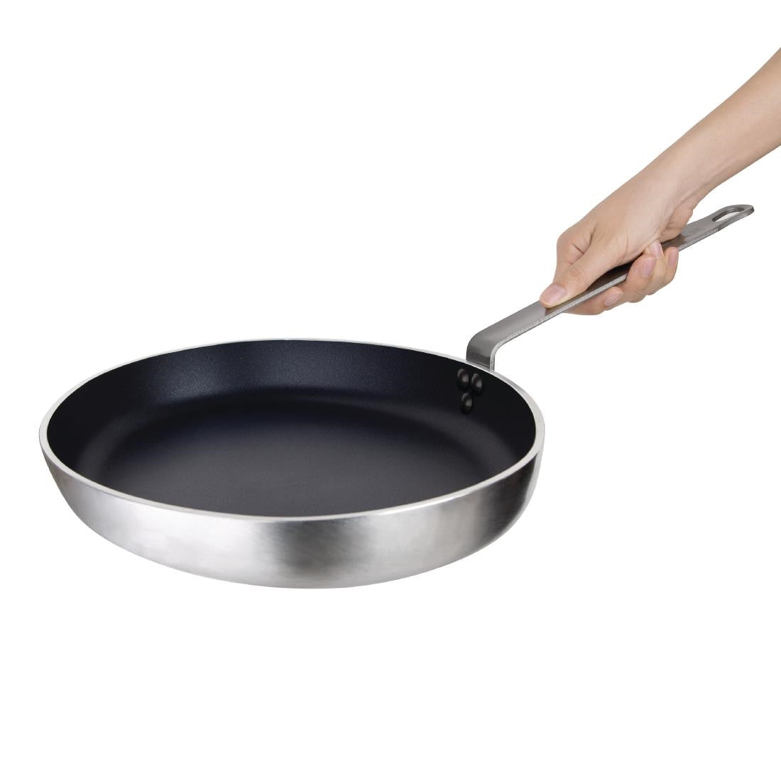 Vogue Non Stick Teflon Platinum Plus Aluminium Oval Frying Pan 400mm T370