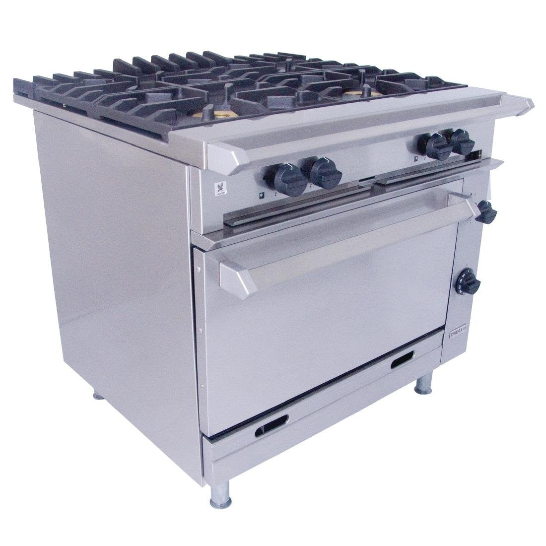 Falcon Chieftain 4 Burner Propane Gas Oven Range G1006X-LPG T516-P