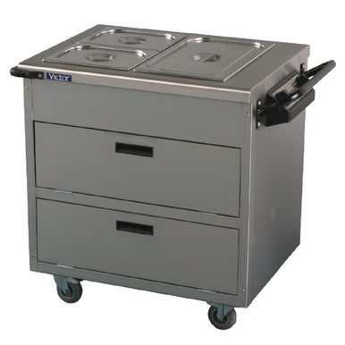 Victor Ambassador Junior HotKold Service Trolley AMB2 T724