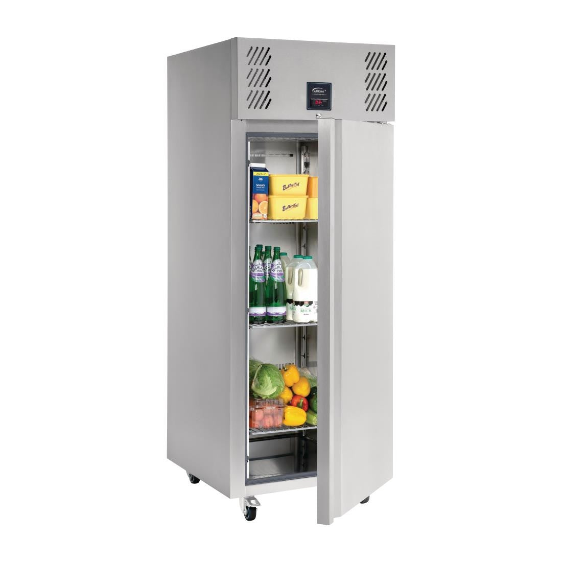 Williams Jade Single Door Upright Fridge 620Ltr HJ1-SA T860