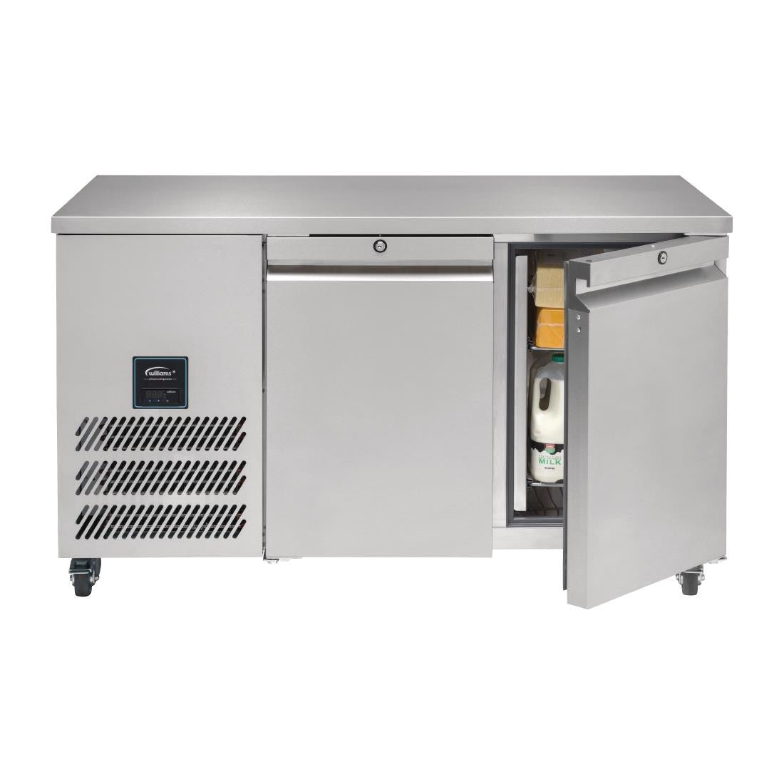 Williams Jade 2 Door 374Ltr Counter Fridge HJC2-SA T866