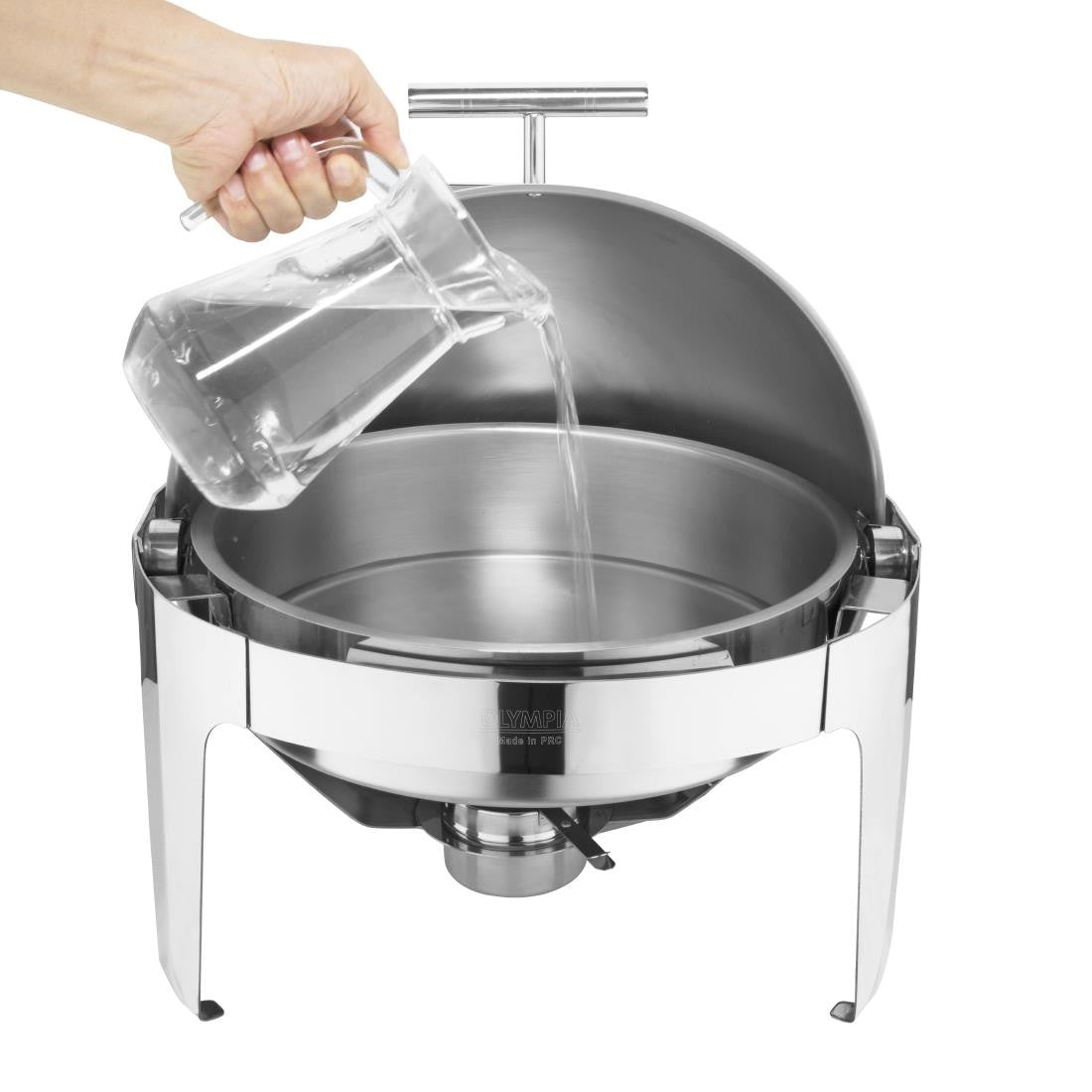 Olympia Paris Roll Top Chafing Dish Round U009