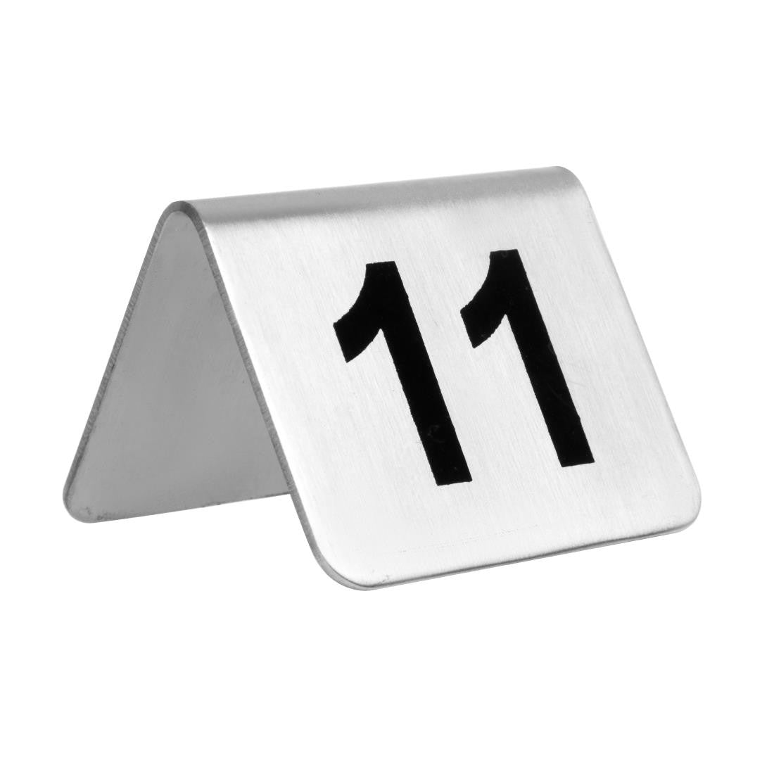 Olympia Stainless Steel Table Numbers 11-20 (Pack of 10) U047