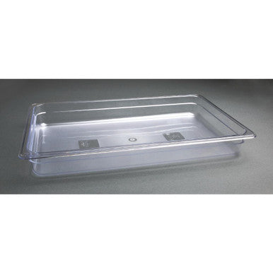 Vogue Polycarbonate 1/1 Gastronorm Container 65mm Clear U224