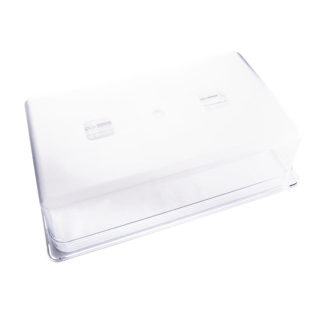 Vogue Polycarbonate 1/1 Gastronorm Container 150mm Clear U226