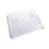Vogue Polycarbonate 1/2 Gastronorm Container 65mm Clear U228