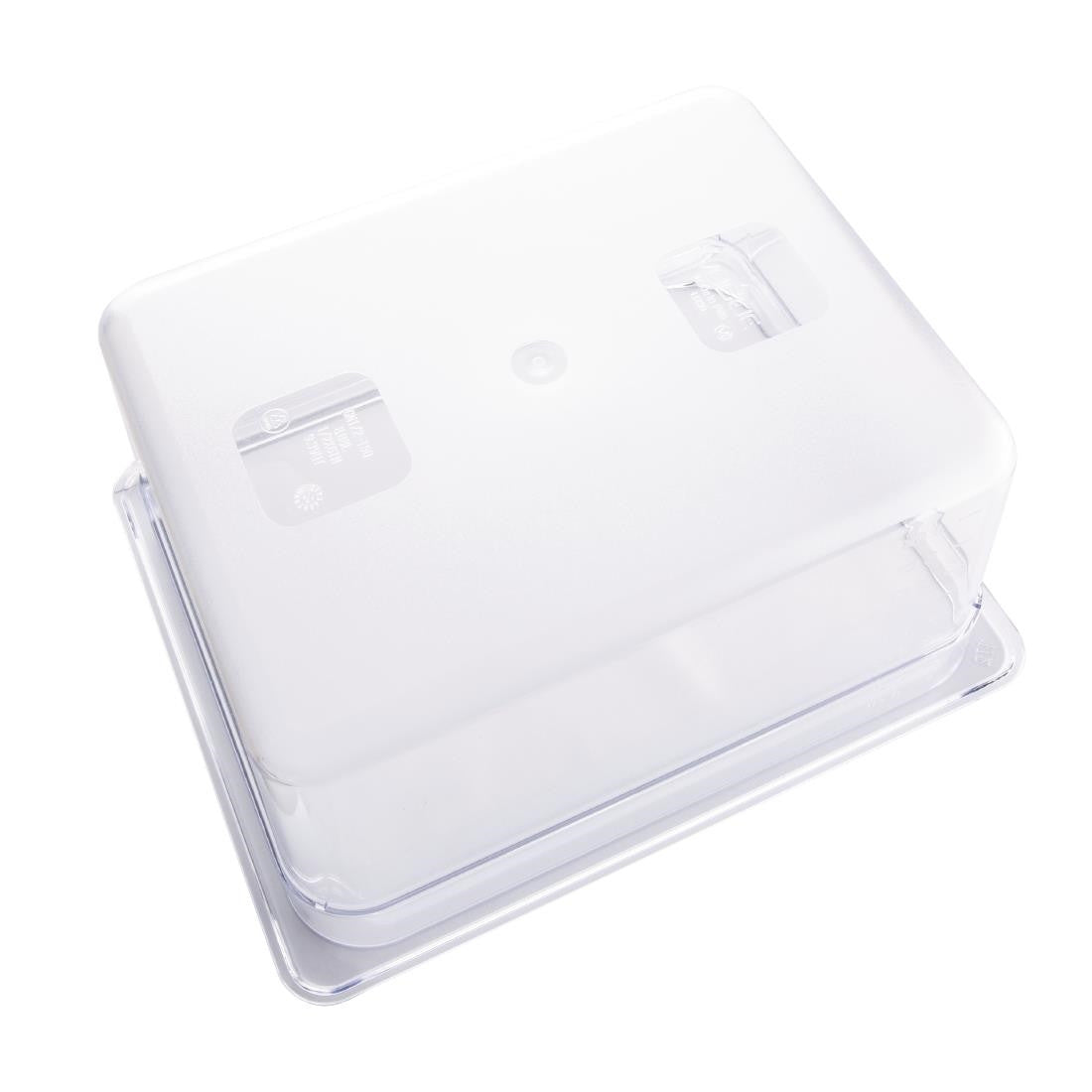 Vogue Polycarbonate 1/2 Gastronorm Container 150mm Clear U230