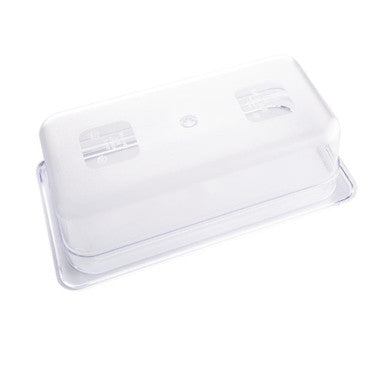 Vogue Polycarbonate 1/3 Gastronorm Container 100mm Clear U233