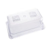 Vogue Polycarbonate 1/4 Gastronorm Container 100mm Clear U237